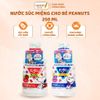 Nước Súc Miệng Cho Bé Peanuts  250ML Vị Dâu, Nho Cho Bé Từ 3 Tuổi