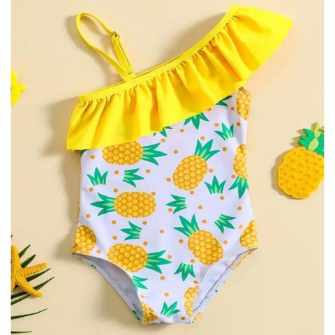 Đồ Bơi 1 Dây Trái Thơm, Đồ Bơi Đi Biển Cho Bé Đủ size