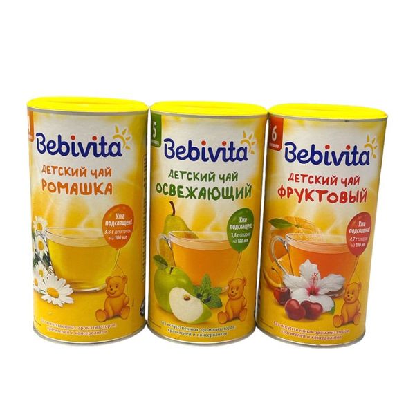 Trà Hoa Quả BEBIVITA Của Đức 200G, Bổ Sung Vitamin Cho Bé