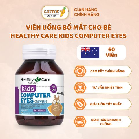 Viên uống bổ mắt cho bé Healthy Care Kids Computer Eyes 60 viên