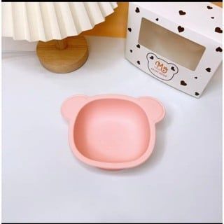 Bát Gấu Silicon Mum BéBé Có Đế Chống Trượt Cho Bé