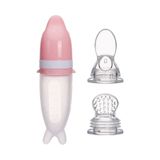 Bình Ăn Dặm Và Túi Nhai V-Cool 2In1 Cho Bé