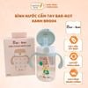 Bình Nước Cầm Tay BAR-ROT Màu Xanh BR004, Bình Nước Chống Sặc Nắp Bật Cho Bé 240ML