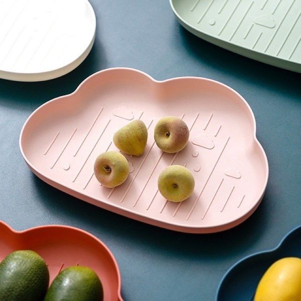 Khay Đựng Chén Ăn Dặm, Khay Ăn Dặm Hình Đám Mây Cho Bé