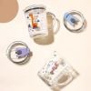 Cốc Thuỷ Tinh Chia Vạch Ml Có Nắp Chống Đổ
