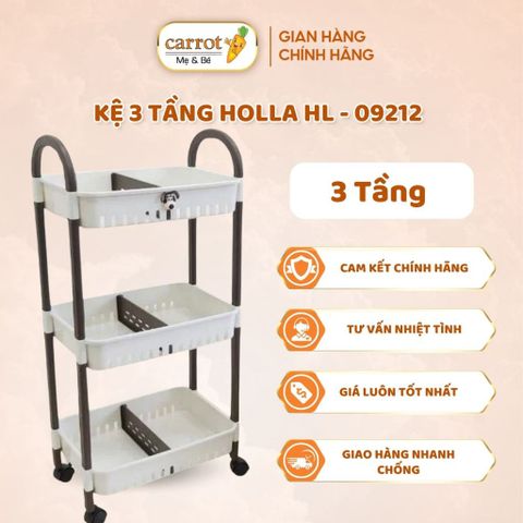 Kệ 3 Tầng Holla HL 09212, Kệ 3 Tầng Đa Năng Đựng Đồ Chơi Cho Bé