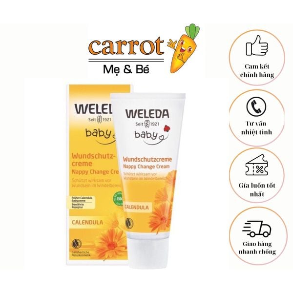 Kem Chống Hăm Weleda Dòng Hữu Cơ Cao Cấp- Hàng Đức Chính Hãng