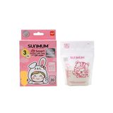 Túi Trữ Sữa Sunmum Thái Lan,  3 Khoá Zipper Chắc Chắn, Giữ Sữa An Toàn 100ML, 150ML, 250ML