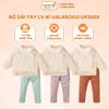 Bộ Dài Tay Thu Đông Nỉ Cotton Chấm Bi UalaRogo UR 3668 Cho Bé Từ 1-5Y