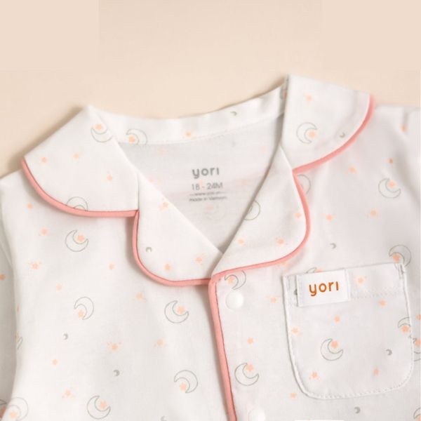 Bộ Pijamas YORI Dài Tay Đa Dạng Họa Tiết Bé Trai, Bé Gái Cho Bé Từ 9M-3 Tuổi