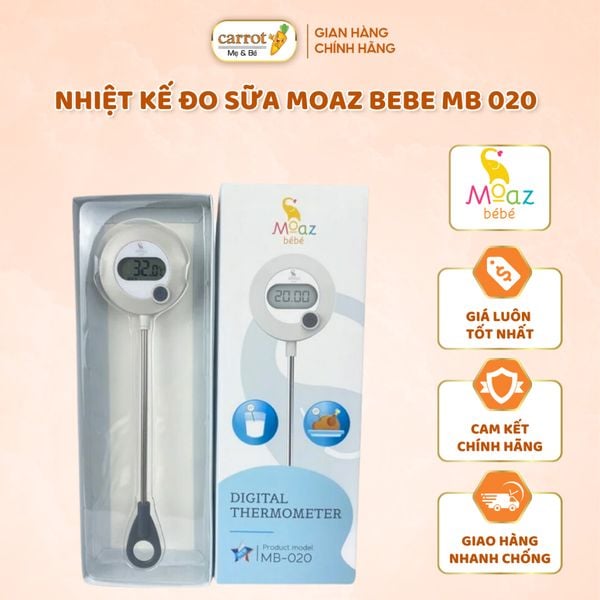 Nhiệt Kế Đo Chất Lỏng MOAZ BÉBÉ  MB020, Nhiệt Kế Đo Sữa