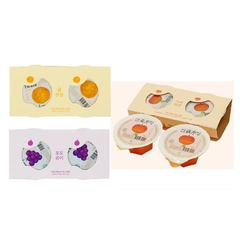 Pudding Trái Cây Ecomommeal Vị Quýt, Nho, Táo Cà Rốt Cho Bé
