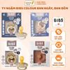 Ti Ngậm Bibs Silicon Colour Ban Đêm, Ti Ngậm Bibs Silicon Ban Ngày Delux 0 - 36M Đan Mạch Chính Hãng