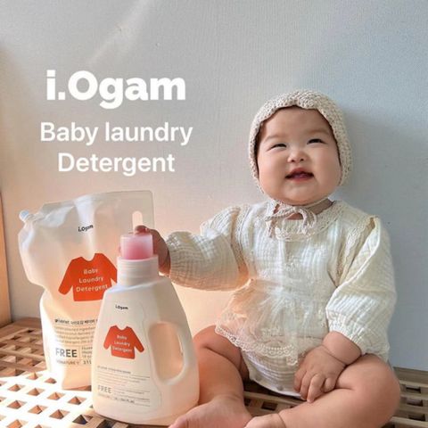 Nước Giặt Quần Áo I.Ogam Ivenet Cho Bé Dạng Chai 1.6L