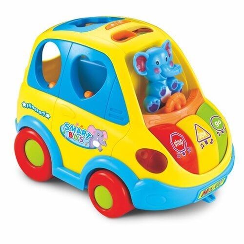 Xe Thả Hình HOLA Cho Bé Từ 18 Tháng Tuổi Nhựa ABS, Giúp Bé Nhận Diện Âm Thanh, Hình Dạng Và Màu Sắc