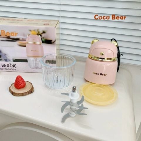Máy Xay Ăn Dặm 8 Lưỡi Coco Bear PY-888