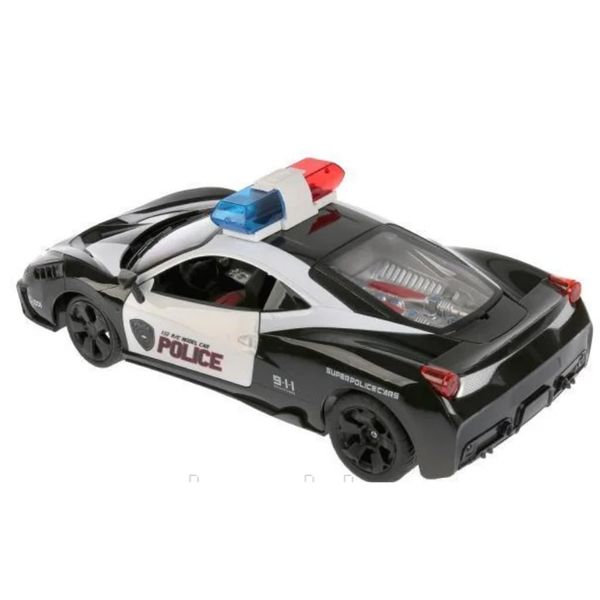 Xe Cảnh Sát Điều Khiển Từ Xa  - 163-E8022A Cho Bé Từ Tuổi