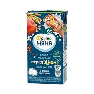 Sữa Fruto Nyannyan Nga Đêm 200ML, Tăng Cân Cho Bé, Từ 6 Tháng Tuổi