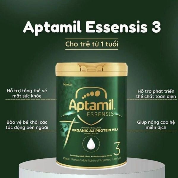Sữa Aptamil Essensis Úc số 1 900g cho bé từ 0-6 tháng tuổi