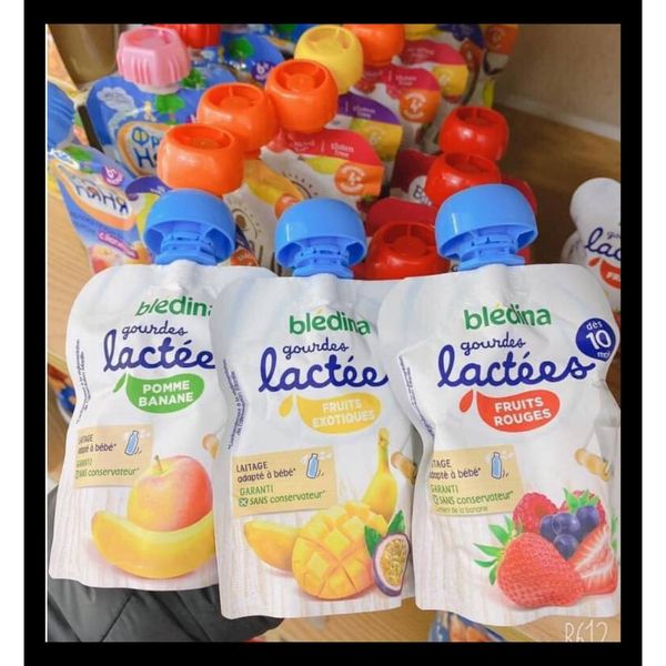 Sữa Chua Túi Bledina Đủ Vị Cho Bé