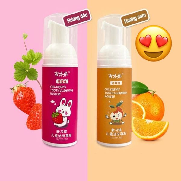 Kem Đánh Răng Tạo Bọt BaiMeiSi Mousse 60ML, Dạng Bọt Nuối Được Kem Đánh Răng