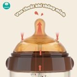 Núm Bình Sữa Kamidi Chất Liệu Silicon, Núm Cho Bé Từ 0 - 8M+