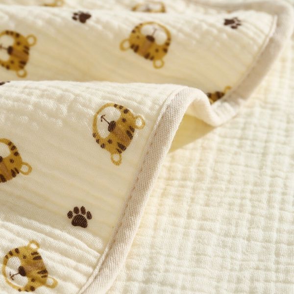 Set 5 Khăn Sữa Kiluta 4 Lớp Vải Muslin Hàn, Mềm Mại Cho Bé
