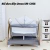 Nôi Đưa Điện Umoo UM-13166 Cho Bé Không Ồn,  Đưa Êm Ái, Không Tốn Thời Gian