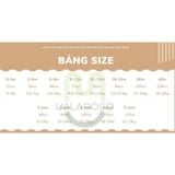 Bộ Body Yếm Ualarogo UR2132 Cho Bé Trai Và Bé Gái, Vải Sợi Tre Bamboo Cộc Tay Áo Rời