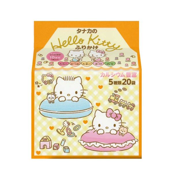 Gia Vị Rắc Cơm Hello Kitty 5 Vị 20 Gói (Gói)