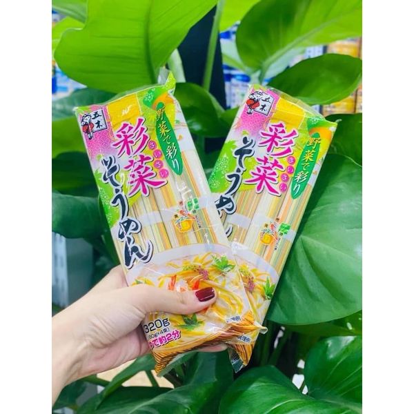 Mỳ Udon Lúa Mạch Ryohin 200g & Mỳ Lạnh Somen Ngũ Sắc 320g