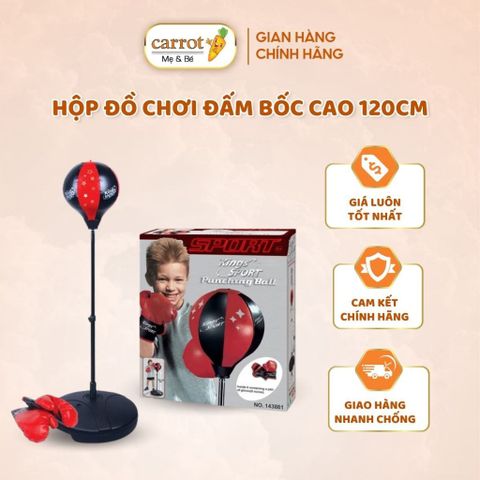 Hộp Đồ Chơi Đấm Bốc Cao 120cm, Đồ Chơi Vận Động