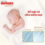 Bỉm Tả Dán Huggies Dán Sơ Sinh Huggies Skin Với 2 Vùng Thấm Giảm Kích Ứng Da