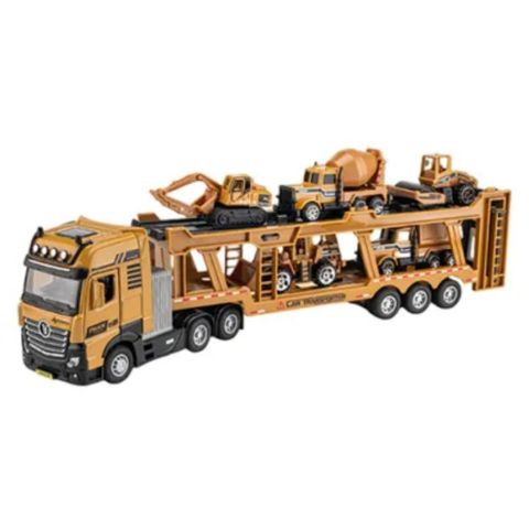 Đồ Chơi Xe Chở Xe Công Trình VB50163 Cho Bé Từ 3 Tuổi