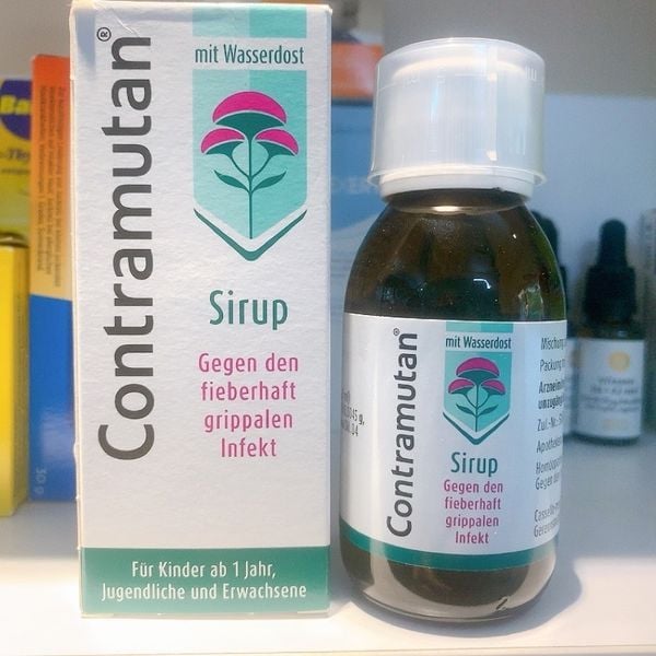 Siro Ho CONTRAMUTAN 5 In 1, Dung Tích 100ml, Hàng Nội Địa Đức - Siêu Thị Mẹ Và Bé Carrot