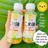 Dầu Gạo Tsuno Nhật Bản Cho Bé An Dặm 180G Từ 6 Tháng