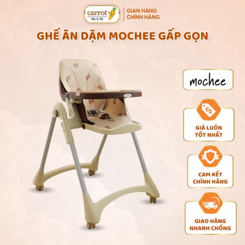 Ghế Ăn Dặm Gấp Gọn - Mẹ Và Bé, Tiện Lợi, Dễ Tháo, Dễ Giặt - MOCHEE