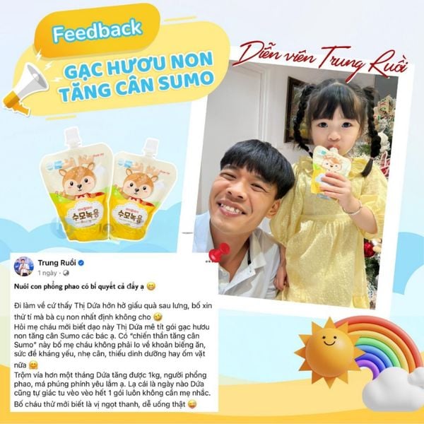 Gạc Hươu Non Tăng Cân Sumo Giúp Bé Ăn Ngon Miệng, Cải Thiện Biếng Ăn, Phát Triển Cân Nặng, Chiều Cao