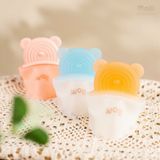 Gặm Nướu Silicon Molli Hình Gấu 2In1, Chất Liệu An Toàn Cho Bé Sử Dụng, Màu Ngẫu Nhiên