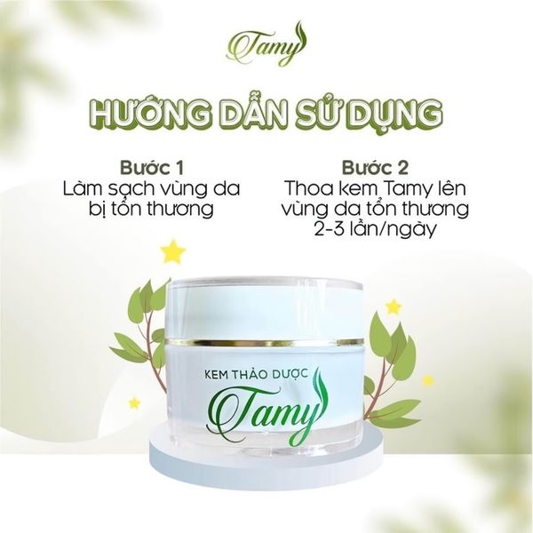 [Chính Hãng] Kem Da Thảo Dược Bôi Da Tamy Dùng Cho Mọi Lứa Tuổi Viêm Da Cơ Địa