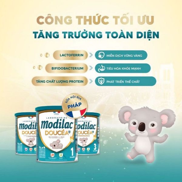 Sữa Gạo Modilac Expert Riz Số  2, Cho Bé Dị Ứng Đạm Sữa Bò Bất Dung Nạp Lactose Pháp 800G