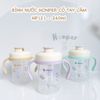 Bình Nước HONPER Có Tay Cầm 240ML  HP121, Bình Tập Uống Nước Cho Bé