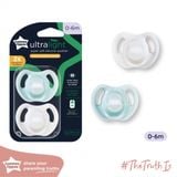 Ty Ngậm Tommee Tippee Silicone Cho Bé Từ 0-6, 6-18, Ti Ngậm Ultralight