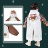 Áo Mưa Melittdeer Cho Bé, Áo Mưa Trẻ Em Cao Cấp Có Mũ, Chất Liệu An Toàn Cho Bé