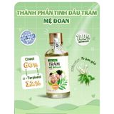 Tinh Dầu Tràm Nguyên Chất MỆ ĐOAN Nguyên Chất Giữ Ấm, Phòng Cảm Lạnh, Xua Đuổi Côn Trùng
