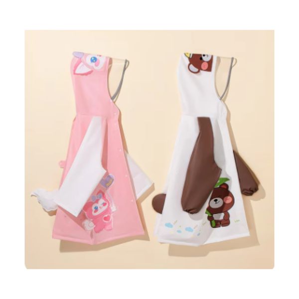 Áo Mưa Melittdeer Cho Bé, Áo Mưa Trẻ Em Cao Cấp Có Mũ, Chất Liệu An Toàn Cho Bé