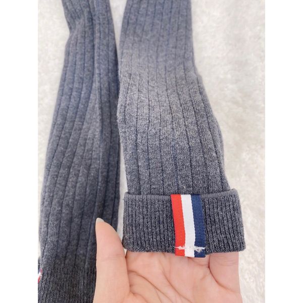 Quần Tất Len Bé Trai, Bé Gái Sọc Dưới Lai 3 Màu Size 95-105