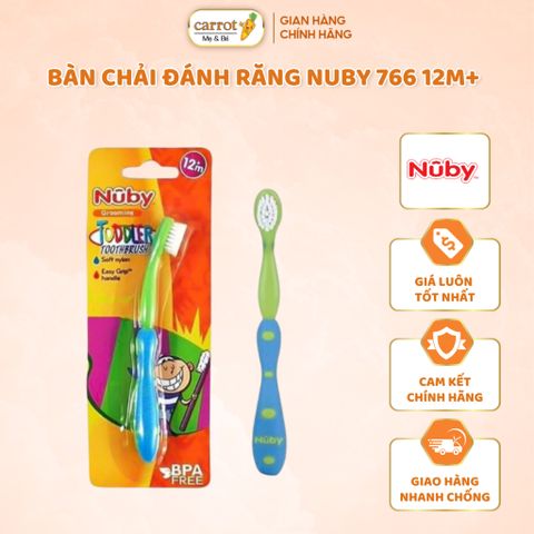 Bàn Chải Đánh Răng Nuby 766 Cho Bé Từ 12M+