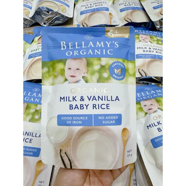 Bột Ăn Dặm Bellamy's Organic Cho Bé Từ 4-6M+ 125G