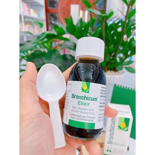Siro Giảm Ho Bronchicum Elixir Cho Trẻ Từ 6 Tháng Tuổi 100ML
